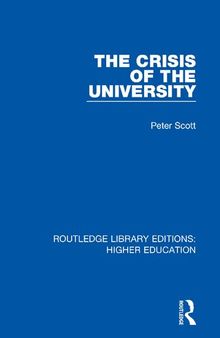 The Crisis of the University