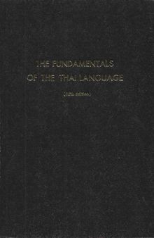 Fundamentals of the Thai Language