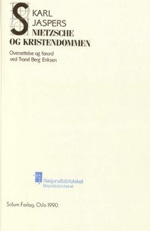 Nietzsche og kristendommen