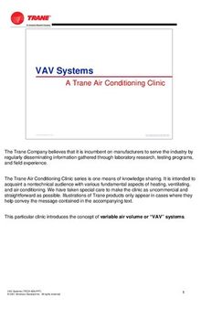VAV Systems