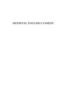 Medieval English Comedy