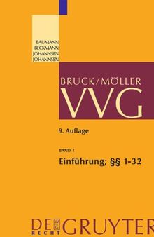 VVG: Band 1 Einführung; §§ 1-32 VVG