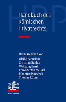 Handbuch des Römischen Privatrechts