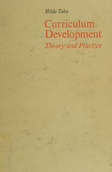 Curriculum Development: Theory and Practice