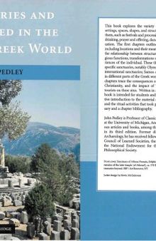 Sanctuaries and the Sacred in the Ancient Greek World