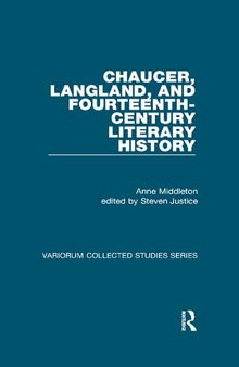 Chaucer, Langland, and Fourteenth-Century Literary History