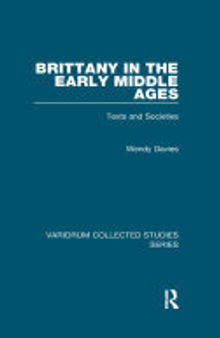 Brittany in the Early Middle Ages: Texts and Societies