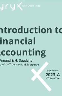 Introduction to Financial Accounting