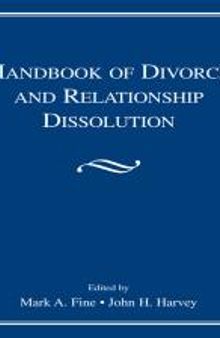 Handbook of Divorce and Relationship Dissolution