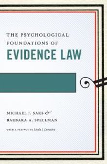 The Psychological Foundations of Evidence Law