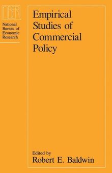 Empirical Studies of Commercial Policy