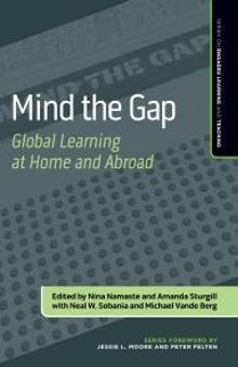 Mind the Gap : Global Learning at Home and Abroad