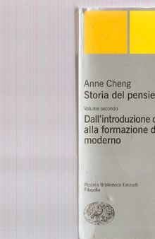 Storia del pensiero cinese