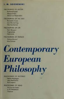 Contemporary European Philosophy