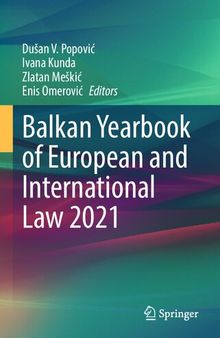 Balkan Yearbook of European and International Law 2021