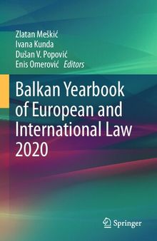 Balkan Yearbook of European and International Law 2020