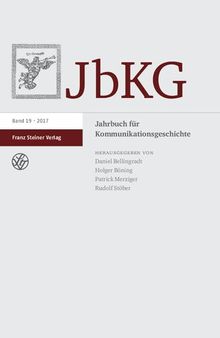 Jahrbuch für Kommunikationsgeschichte 19