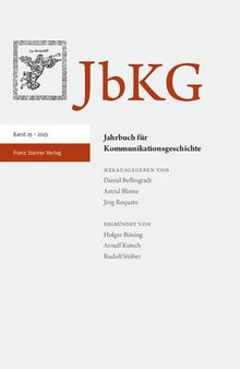 Jahrbuch für Kommunikationsgeschichte 25