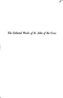 The Collected Works of St. John of the Cross