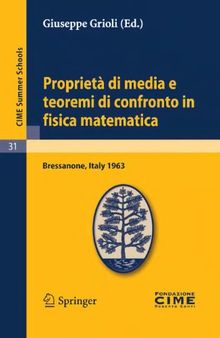 Proprietà di media e teoremi di confronto in fisica matematica