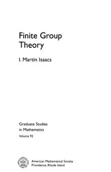 Finite Group Theory