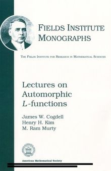 Lectures on Automorphic L-Functions