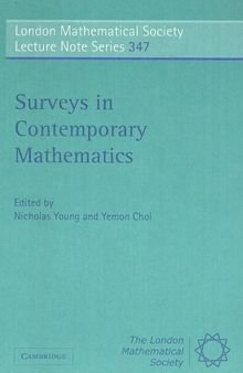 Surveys in Contemporary Mathematics