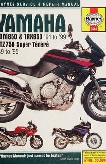 Haynes Yamaha TDM850, TRX850 & XTZ750 Service and Repair Manual