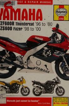 Haynes Yamaha YZF600R Thundercat & FZS600 Fazer Service and Repair Manual