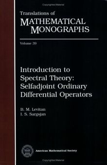 Introduction to spectral theory: selfadjoint ordinary differential operators