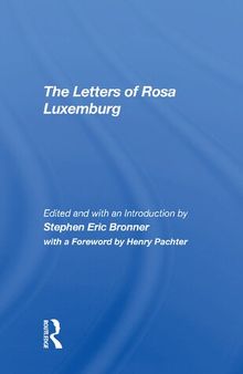 The Letters Of Rosa Luxemburg