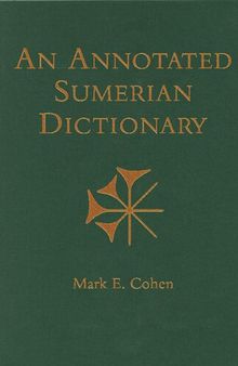 An Annotated Sumerian Dictionary