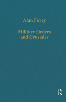 Military Orders and Crusades