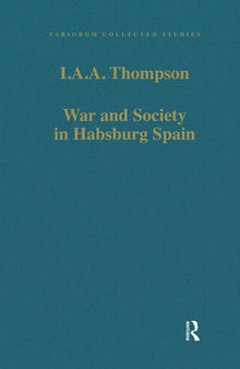 War and Society in Habsburg Spain