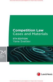 Competition Law Cases and Materials