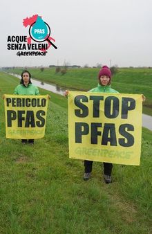 Greenpeace. PFAS. Acque senza veleni