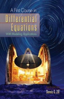 A First Course in Differential Equations