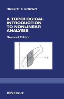 A topological introduction to nonlinear analysis