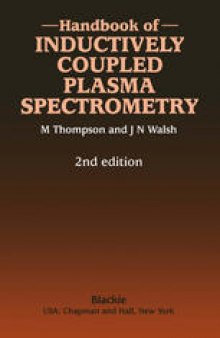 Handbook of Inductively Coupled Plasma Spectrometry