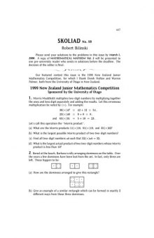 Crux Mathematicorum with Mathematical Mayhem - Volume 31 Number 7 (2005) 