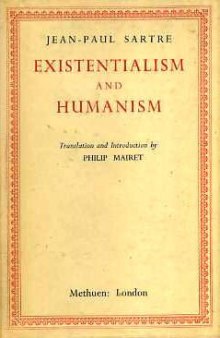 Existentialism and Humanism