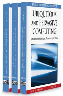 Ubiquitous and Pervasive Computing: Concepts, Methodologies, Tools, and Applications