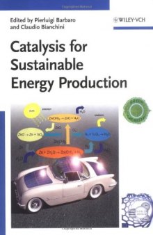 Catalysis for Sustainable Energy Production