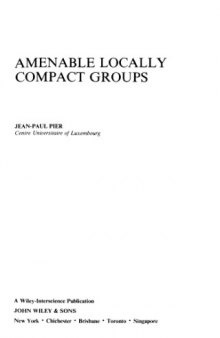 Amenable locally compact groups  