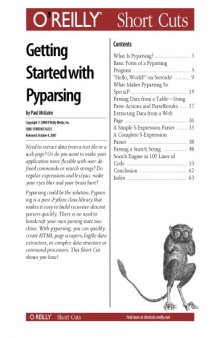 Getting Started with Pyparsing  