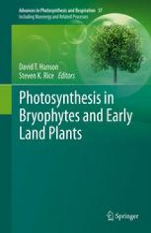 Photosynthesis in Bryophytes and Early Land Plants