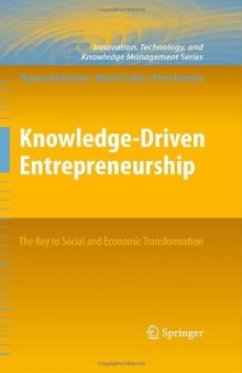 Knowledge-Driven Entrepreneurship: The Key to Social and Economic Transformation