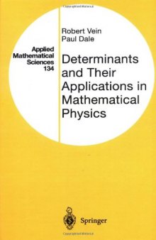 Determinants and Their Applications in Mathematical Physics (Applied Mathematical Sciences)