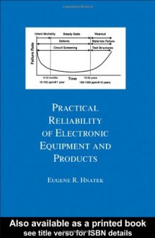 Practical reliability of electronic equipment and products