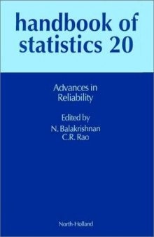 Handbook of Statistics 20: Advances in Reliability